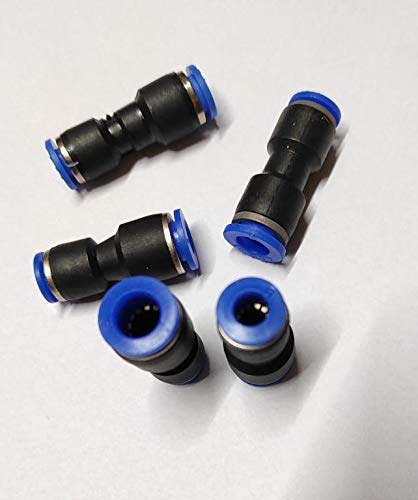 Airiz CRAFTSFY 8 to 6 mm Joint Fittings Push in Straight Reducer Connectors for Air Vacuum Water Hose Plastic Pneumatic Parts 5 Pieces - Image 2