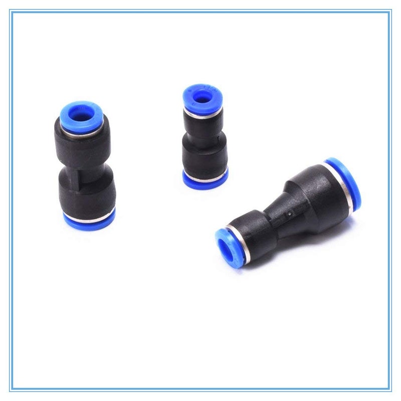 Airiz CRAFTSFY 8 to 6 mm Joint Fittings Push in Straight Reducer Connectors for Air Vacuum Water Hose Plastic Pneumatic Parts 5 Pieces - Image 4