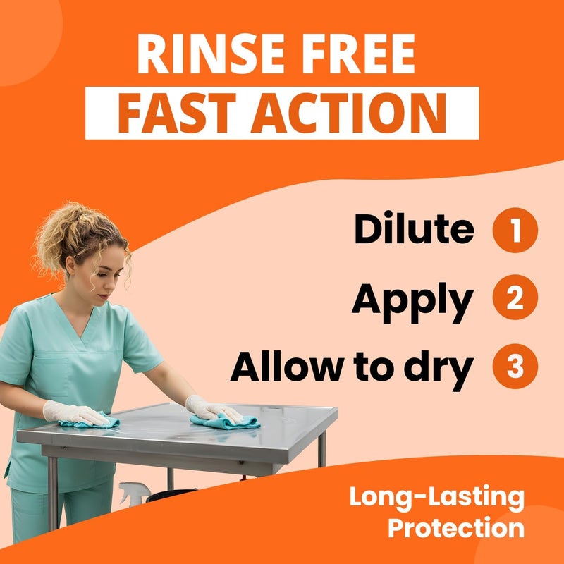 F10 SC Concentrated Veterinary Disinfectant for Kennels, Litter Box, Cage, Terrariums, Habitats, Vet Practices - 200 ml (6.8oz) - Image 2