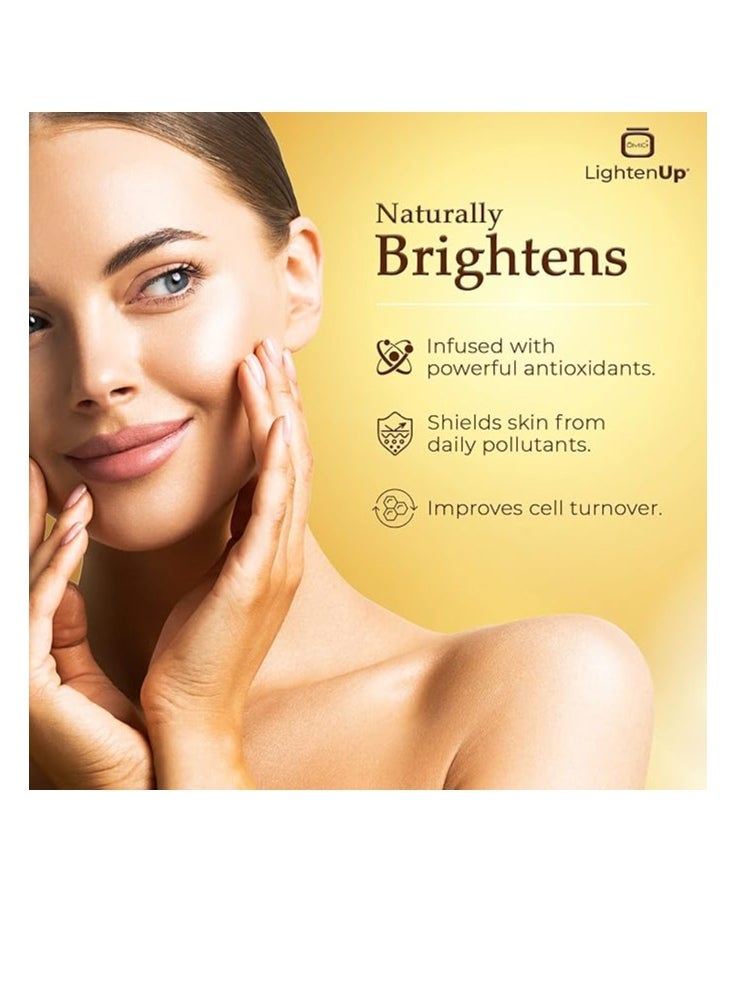 LIGHTENUP - LightenUp Vitamin D Serum for Face 30 ml  Natural and Organic Anti Aging Vitamin C Facial Serum Perfect Spot Corrector for Face  Hydrating & Brightening Skin Rejuvenating Serum - Image 1