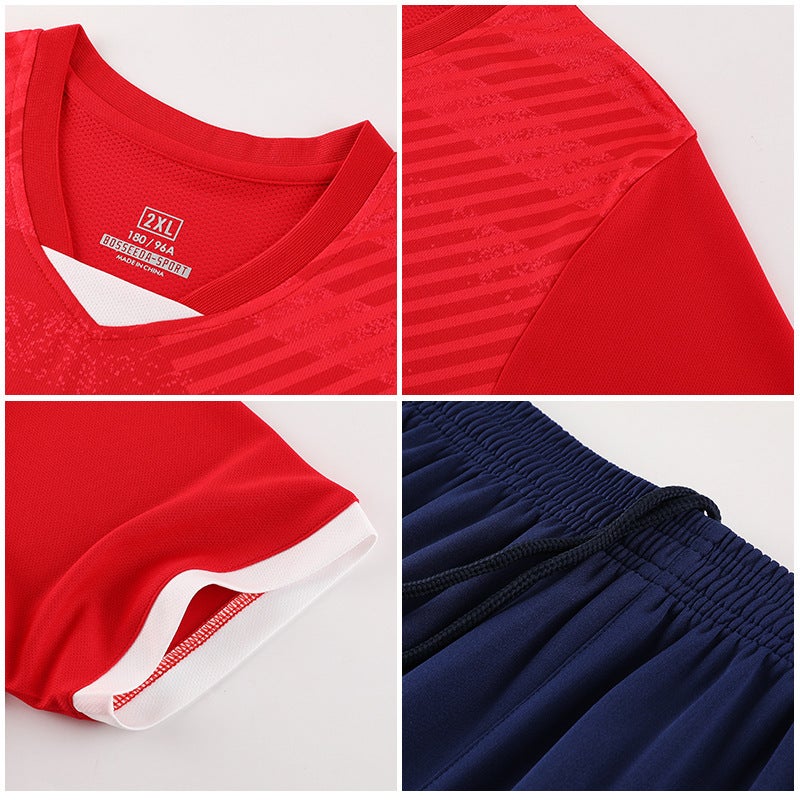 Children'S Football Game Campus Sports Team Uniform Suit Toddler Football Shirt Jersey Quick-Drying Training Suit - Image 5