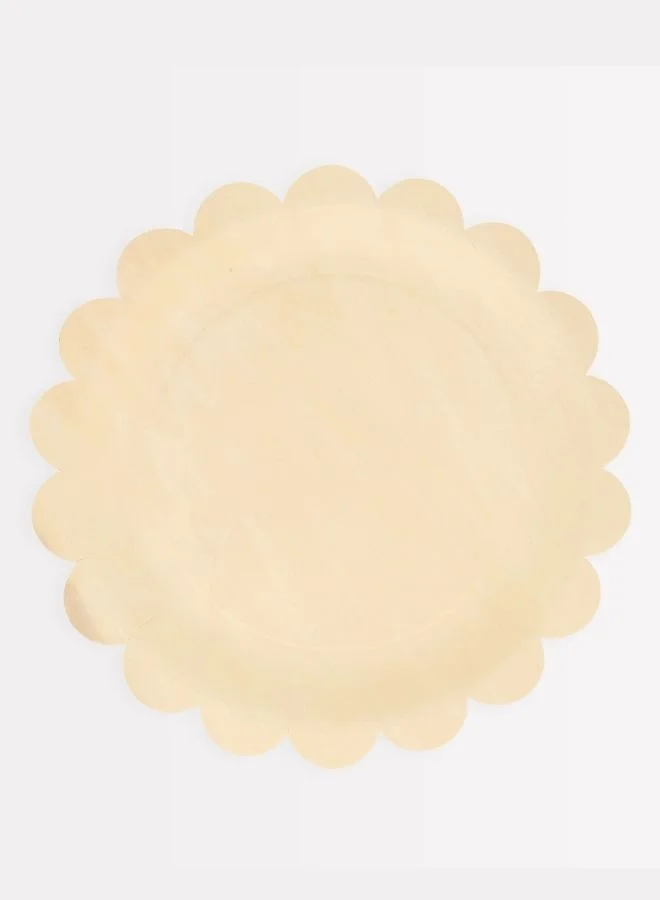 Meri Meri Small Wooden Scalloped Plates