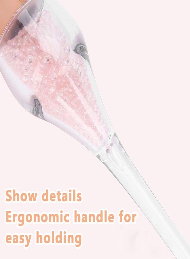 MAYCREATE® Large Powder Brush for Makeup, Stand-up Fluffy Makeup Brush for Applying Pressed or Loose Powder, Creative Bendable Handle Beauty Foundation Makeup Brushes - Image 5