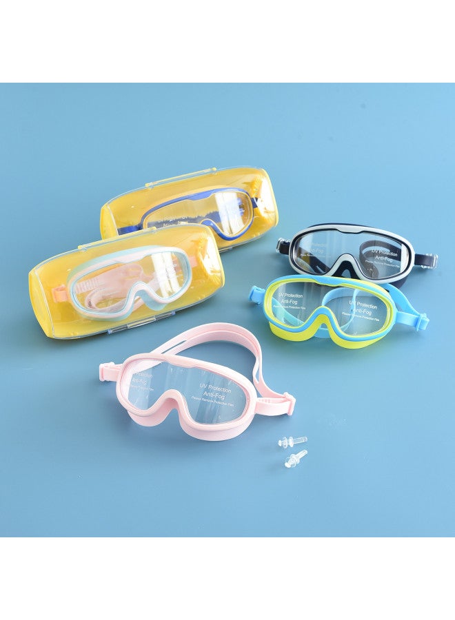 Bumblebee Kids Professional Swim Goggles - Anti-fog, Waterproof, Hd Vision For Boys & Girls, Non-slip Swimming Glasses For Vacation & Hot Springs - Image 3