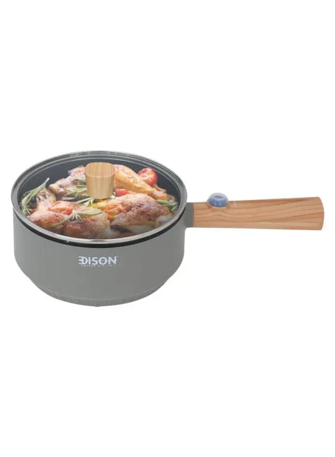 EDISON Multifunction Electric Cooker Dark Gray 1.2Liter 1000Watt - Image 2