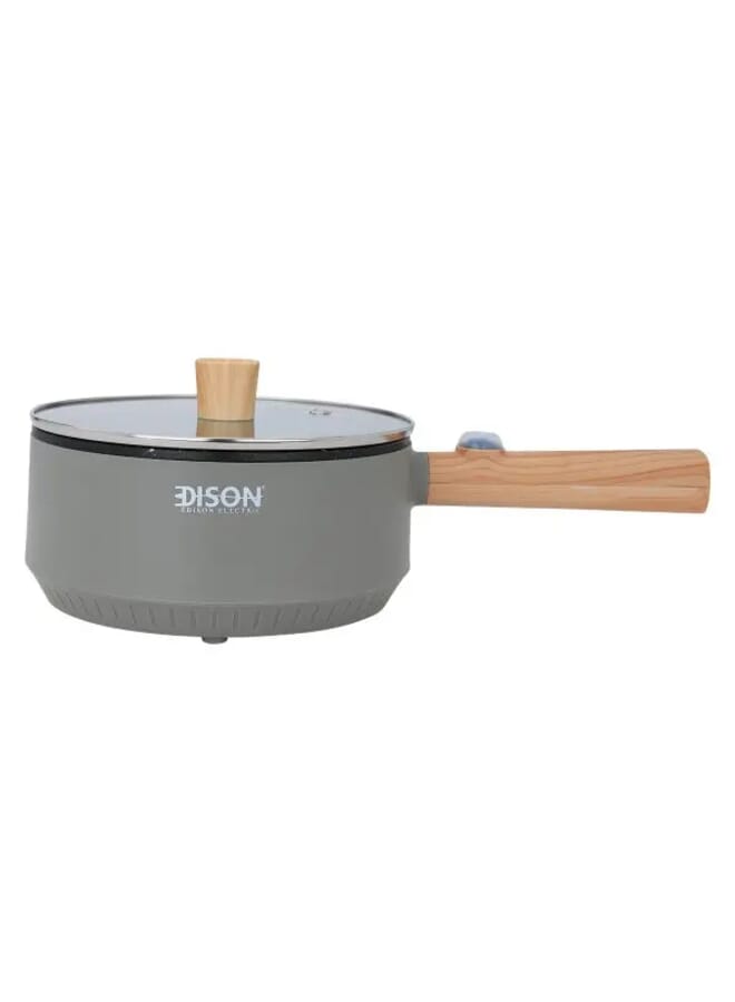 EDISON Multifunction Electric Cooker Dark Gray 1.2Liter 1000Watt - Image 1