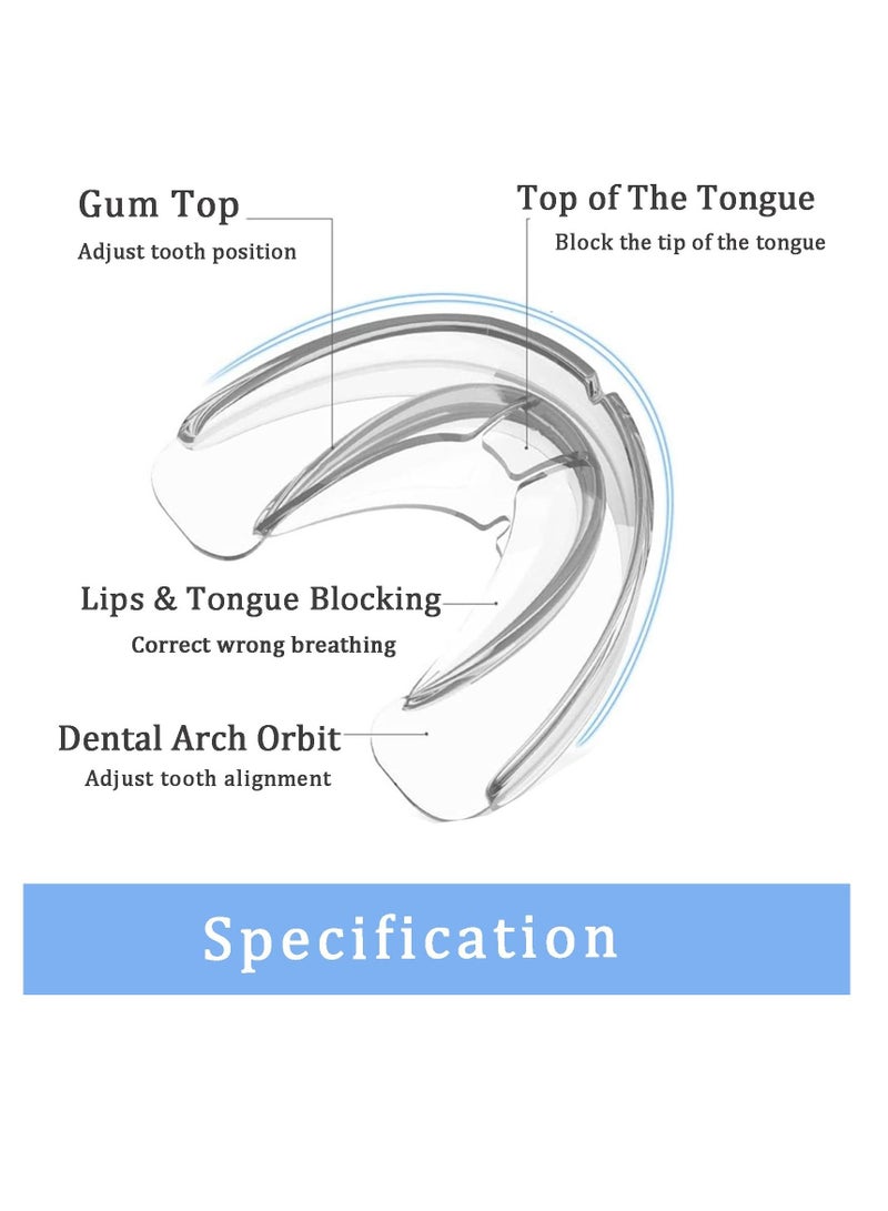 SYOSI Mouth Guard for Teeth Grinding, Upgraded Moldable Dental Guard for Teeth Grinding at Night, Trays Straightener, Sport Athletic, Teeth Grinding, Stops Bruxism, Eliminates Teeth Clenching - Pack of 3 - Image 5
