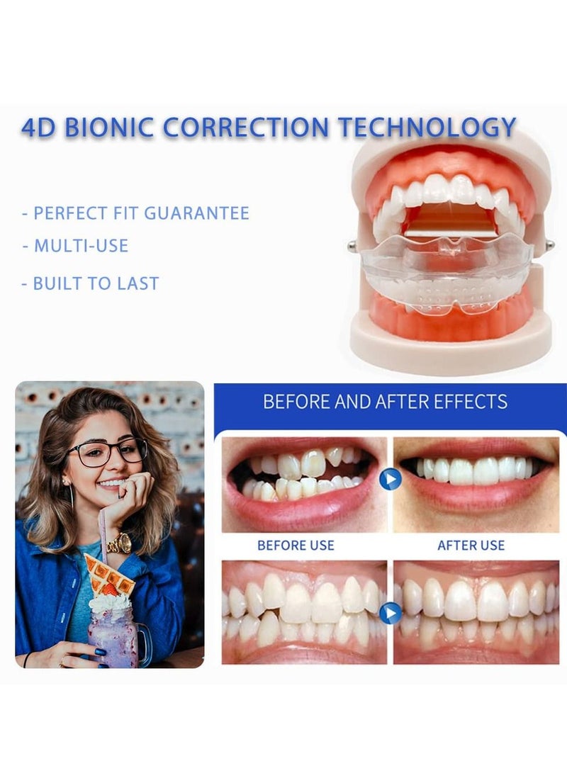 SYOSI Mouth Guard for Teeth Grinding, Upgraded Moldable Dental Guard for Teeth Grinding at Night, Trays Straightener, Sport Athletic, Teeth Grinding, Stops Bruxism, Eliminates Teeth Clenching - Pack of 3 - Image 2