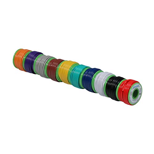 BNTECHGO 18 Gauge PVC 1007 Solid Electric Wire Kit 10 Color Each 20 ft 18 AWG 1007 Hook Up Tinned Copper Wire - Image 2