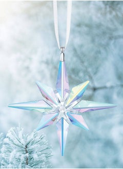 MIRFA Car Rear View Crystal Snowflake Hanging Ornament Pendant  - Image 3
