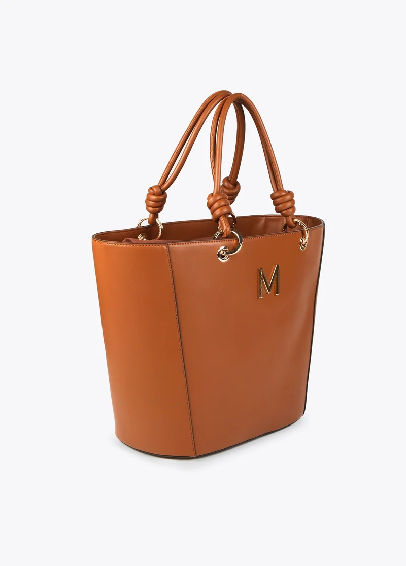 Lola Casademunt Faux leather bag with knots