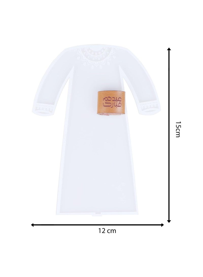 LAMSIT IBDAA - Acrylic Eid Envelopes Eid Mubarak Traditional Uniform Envelopes Eid Gift Eid Envelopes for Kids Pack of 2 - Image 4