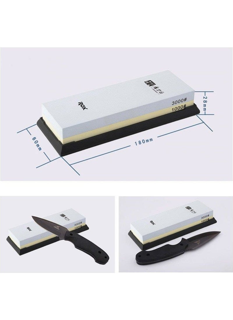 ROX 6310 Taidea Double Sided Sharpening Stone 1000/3000 Grit  - Image 3