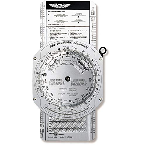 ASA حاسبة الطيران المعدنية ASA E6B - Image 1