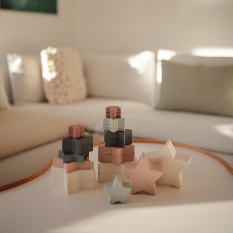 mushie Nesting Stars Toy | Made in Denmark (Original) - Image 5