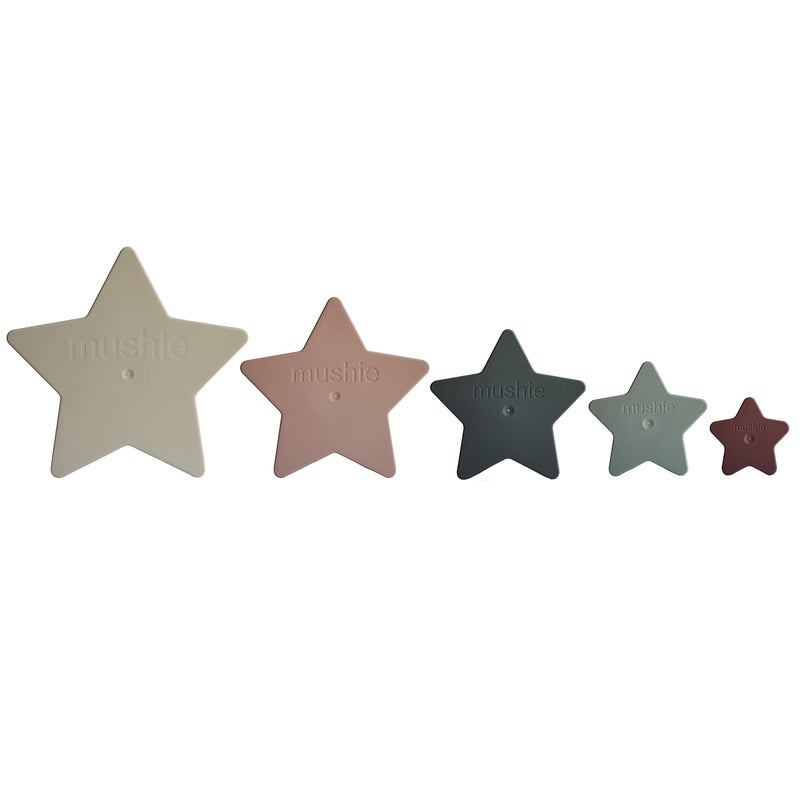 mushie Nesting Stars Toy | Made in Denmark (Original) - Image 2