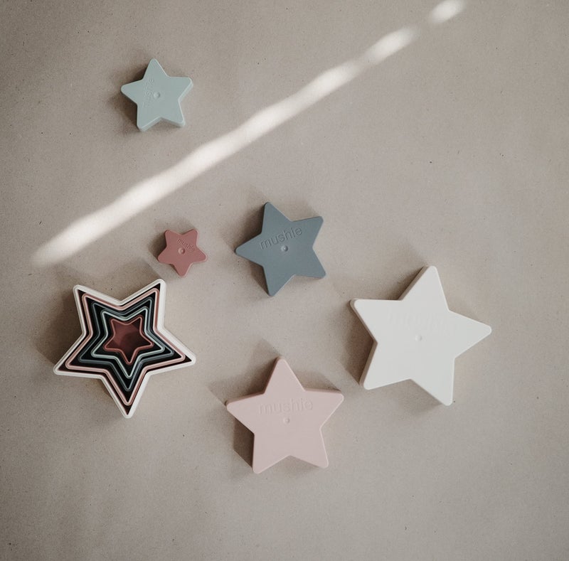 mushie Nesting Stars Toy | Made in Denmark (Original) - Image 3