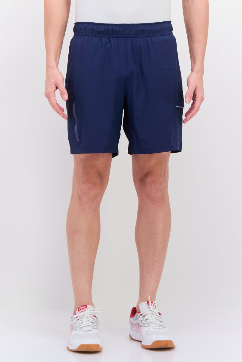 MOTION Men Sportswear Fit Training Shorts, Navy - Image 1