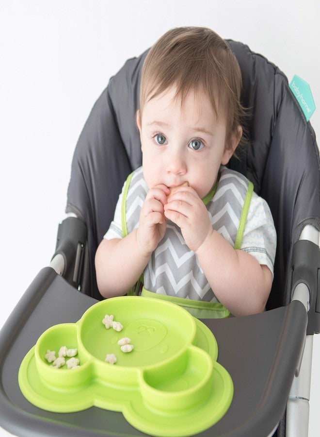 Kushies Bear Siliplate Silicone Plate, Green - Image 5