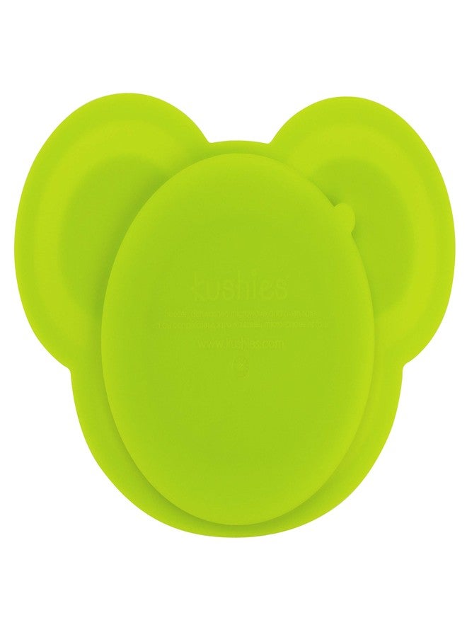 Kushies Bear Siliplate Silicone Plate, Green - Image 3