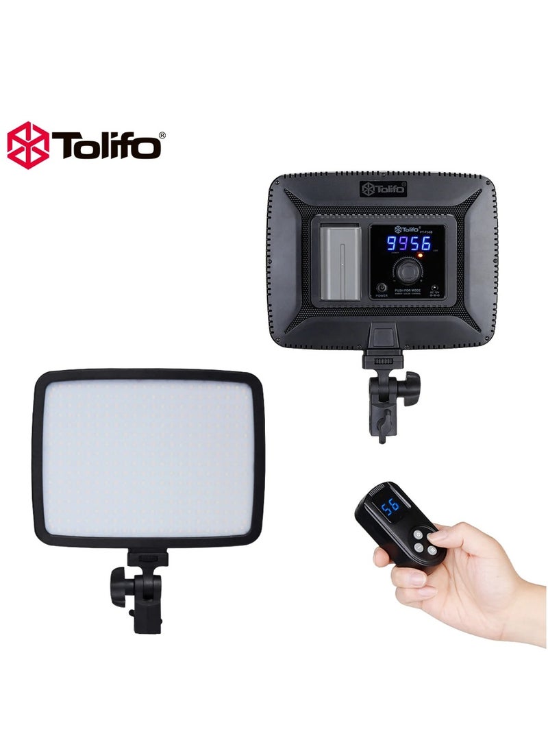 Tolifo - TOLIFO Light Led Panal PT-F36B with color range 3200-5600, Number of Led Lamps 360, (72 Watt) , 680 gram (Model :PT-F36B) - Image 1
