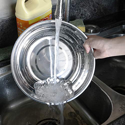 Kekow Large Stainless Steel Mixing Bowls, Serving Bowl, Set of 4 - Image 3
