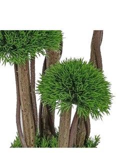 Generic Best Indoor Decor Oh Arts 95cm UV resistant Plastic Faux Topiary Ball Greenery Plants Bonsai Artificial Tree in Pot  - Image 5