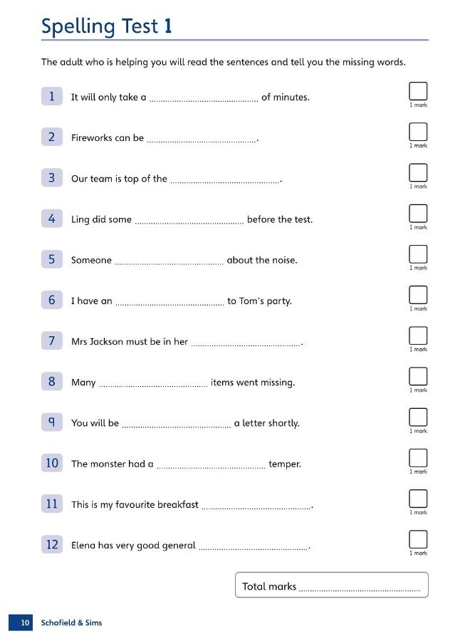 KS2 SATs Grammar, Punctuation and Spelling 10-Minute Tests - Image 5
