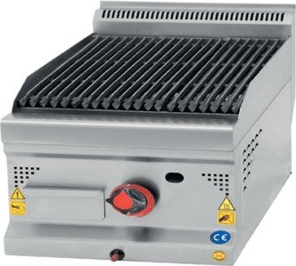 CSA Inox Karacasan Industrial 900 Series Counter Top LPG Cylinder Lava Stone Casting Grill - Image 1