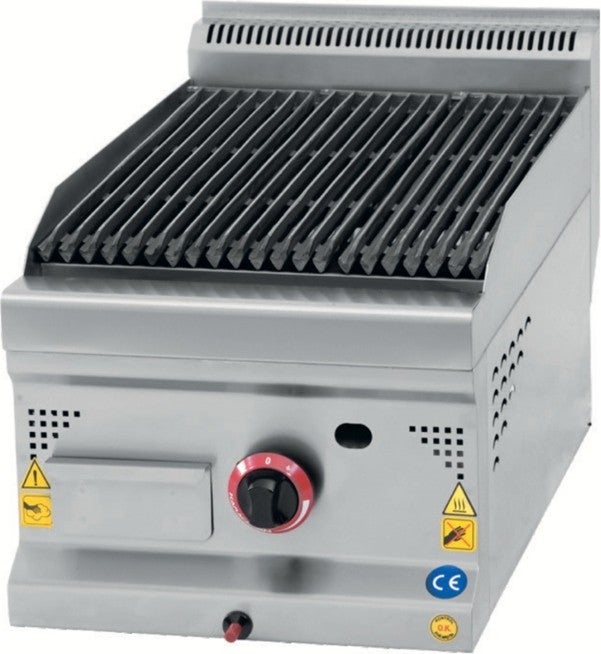 CSA Inox Karacasan Industrial 900 Series Counter Top LPG Cylinder Lava Stone Casting Grill - Image 2