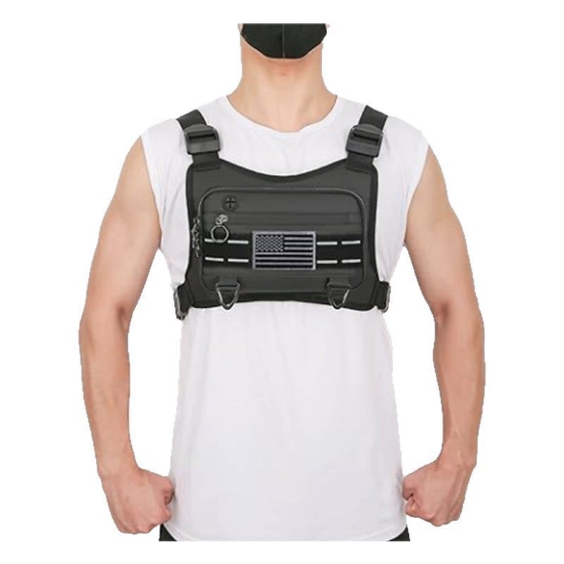 Hot-Selling Outdoor Multi-Functional Tactical Chest Bag Running Sports Hiking and Cycling Fitness Bag Tactical Storage Bag - Image 5