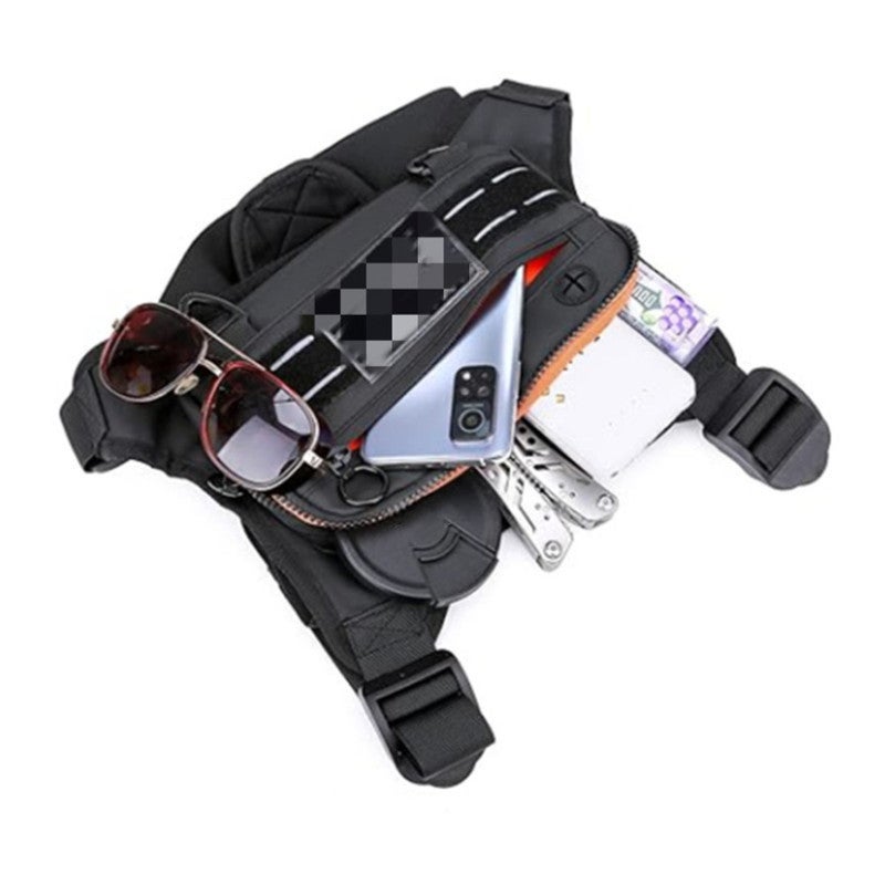 Hot-Selling Outdoor Multi-Functional Tactical Chest Bag Running Sports Hiking and Cycling Fitness Bag Tactical Storage Bag - Image 4
