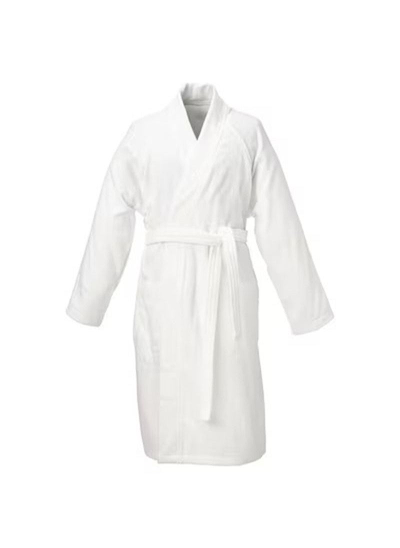 Generic - Bath Robe White Small And Medium - Image 1