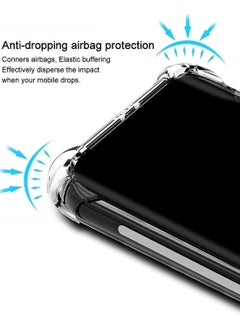 Waldic Samsung Galaxy S21 FE Case | Designed for Samsung Galaxy S21 FE Case | Slim Flexible TPU Airbag Bumper Shock Absorption Rubber Soft Silicone Case Cover Fit for Samsung Galaxy S21 FE | Clear  - Image 4