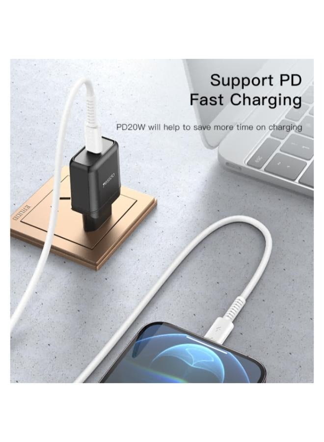 Yesido CA153 1Meter 20W PVC Cable | Type-C To Lightning Fast Charge Data Cable  - Image 5
