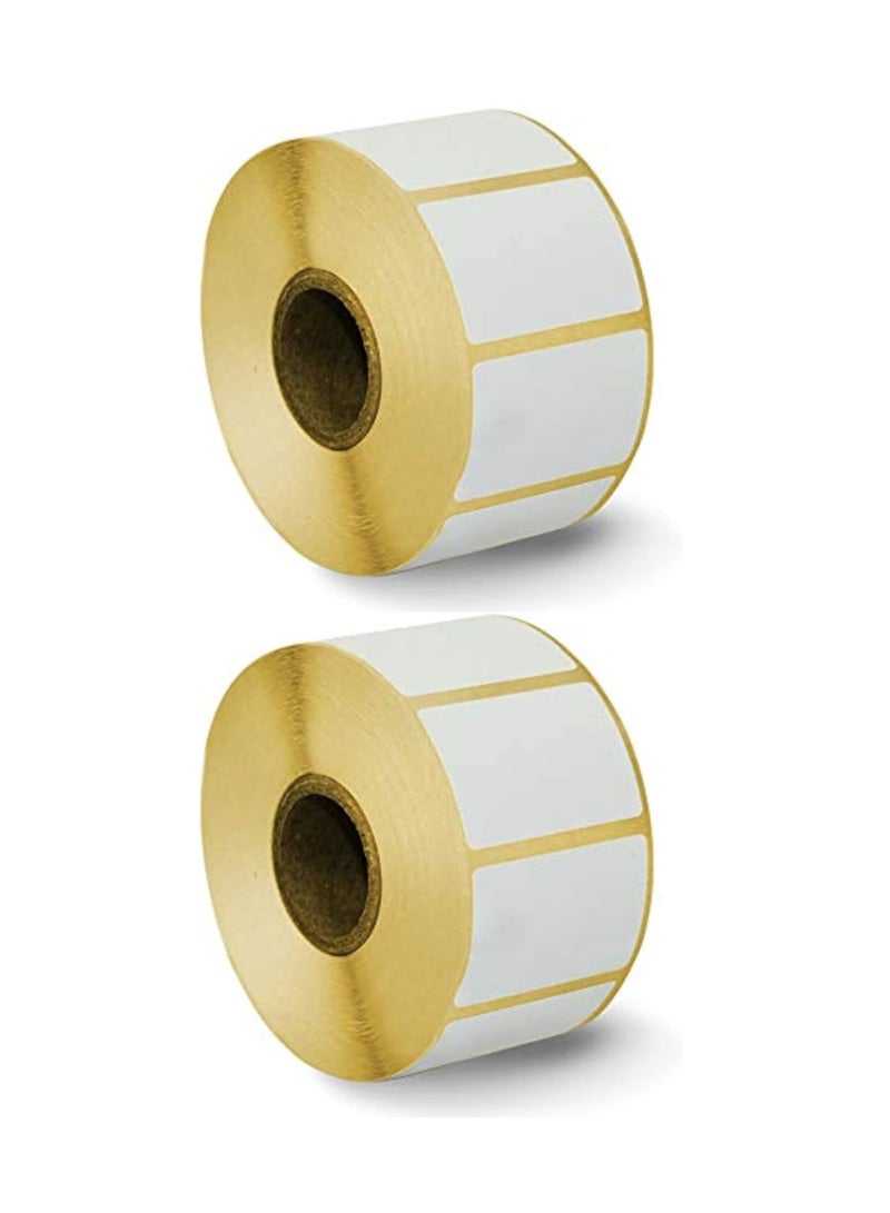 Terabyte Thermal Transfer Plain Barcode Label (58mm X 39mm) -800 Labels, Pack of 2 - Image 2