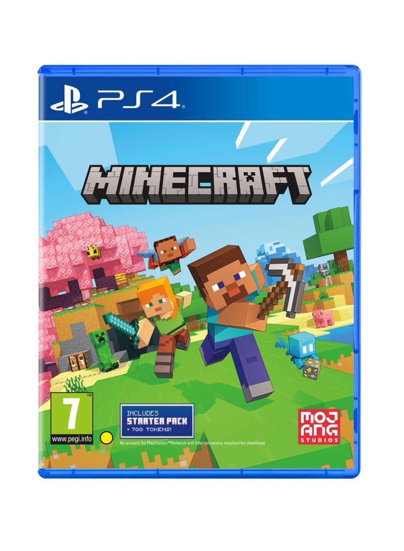 موجانج_ستوديو إصدار حزمة البداية لماين كرافت لجهاز بلاي ستيشن 4 مع الرموز ومغامرة البقاء الإبداعية التي لا تنتهي - Image 1