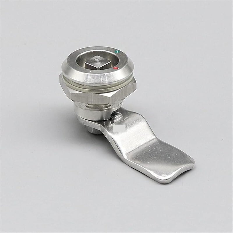 304 Stainless Steel Triangle Tongue Lock MS705 22mm Opening Cam Lock For Cabinet Door Distribution Box Elevator 3 Angle Lock Core Pt - Image 5