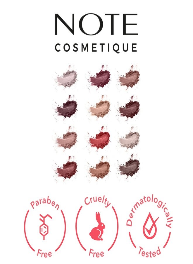 نوت كوزمتيكس باليت ظلال العيون "نوت كوزمتكس مات نوت لوف آت فيرست سايت" رقم 202، متعدد الألوان - Image 3