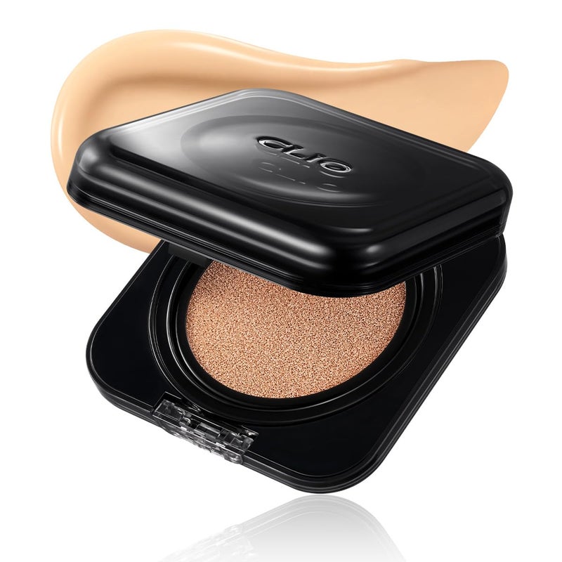 CLIO PROFESSIONAL CLIO Kill Cover Founwear Cushion Foundation, Flawless Full Coverage with Matte Finish, Covering Pigmentation and Blemish, Long-Lasting, Creamy Lightweight Texture, Korean Cushion (23N GINGER) - Image 1