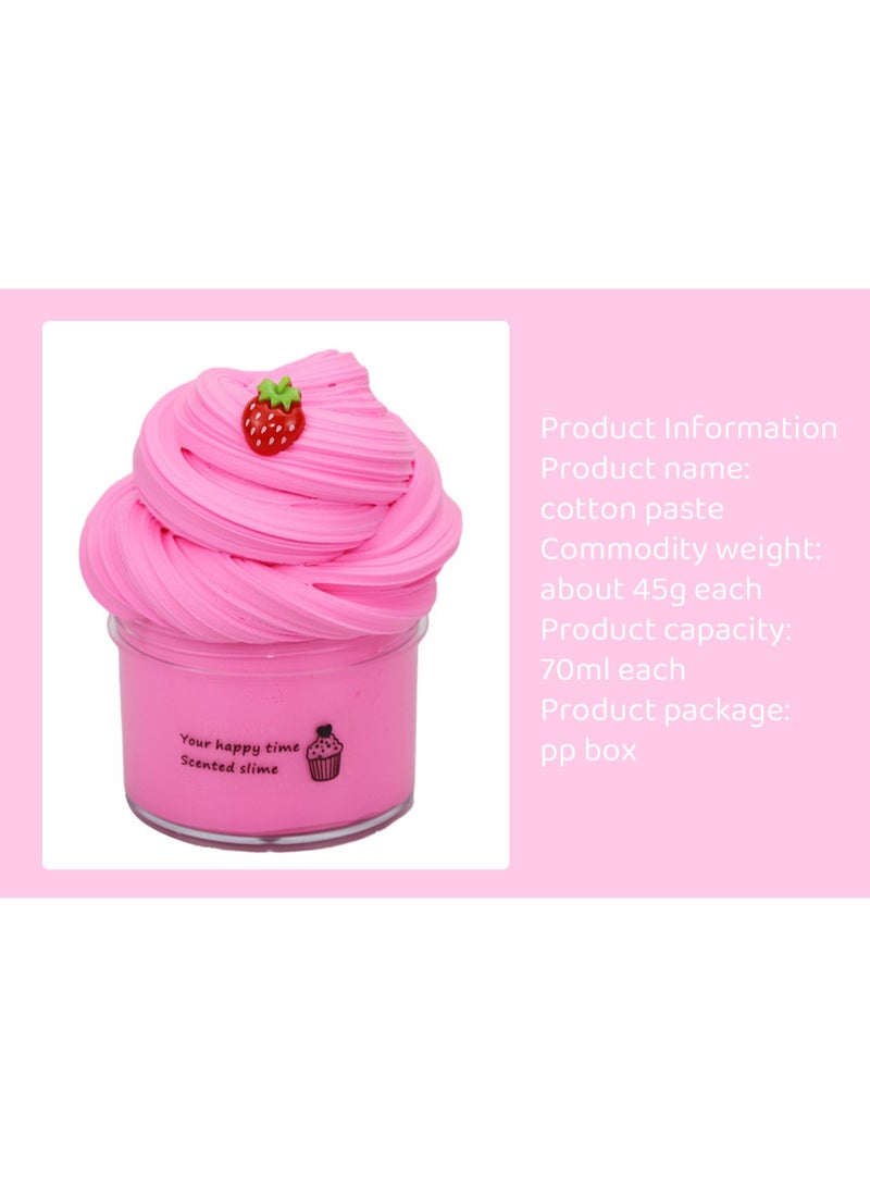 4-Pieces Super Soft Sludge Slime Kit Stress Relief Toys - Image 2