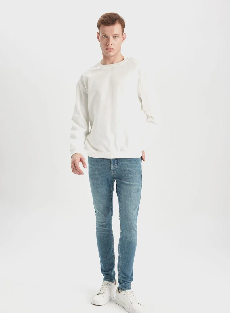 DeFacto Mid Wash Skinny Fit Jeans