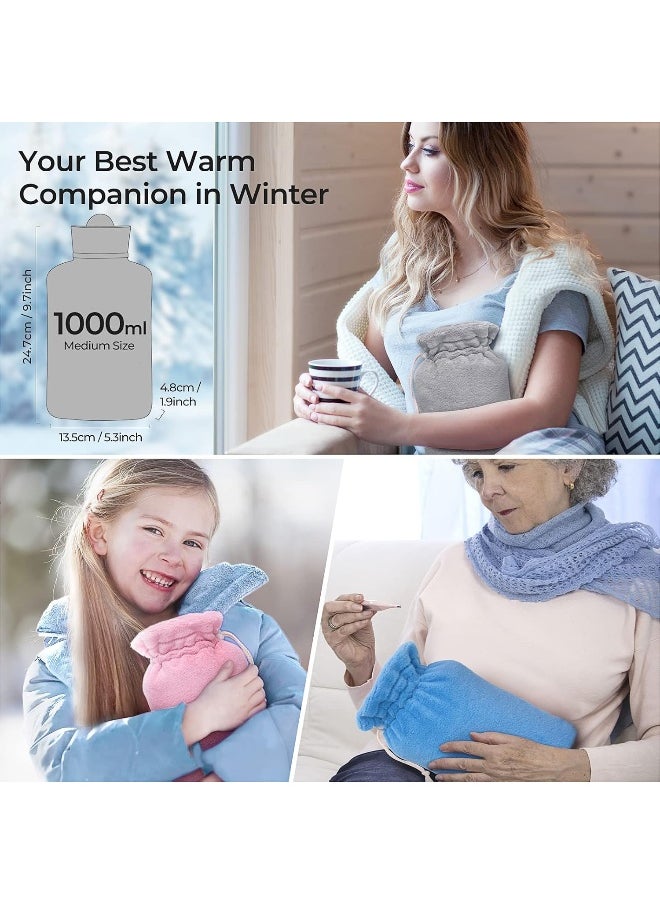 MEETRUE Microwaveable Silicone Hot Water Bottle with Cover(1 Liter) - pzsku/ZBE609A5EC95A077CDEE8Z/45/_/1740377242/ad6cdbdd-080b-42f8-a2cc-b8a8403dddf2