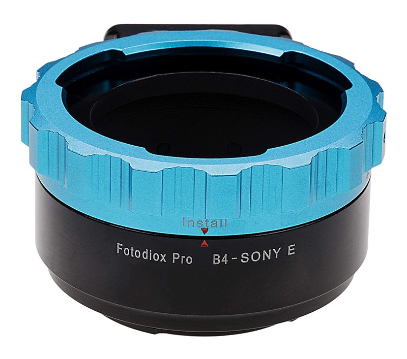 Fotodiox Pro Lens Mount Adapter for B4 (2/3") Lens to be Compatible with Sony E-Mount Mirrorless Cameras - Image 1