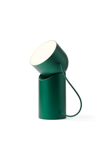 Lexon ORBE Table Lamp with Detachable Magnetic Head Cordless Rechargeable LED Lamp for Bedroom Office Outdoor Dark Green - Image 1