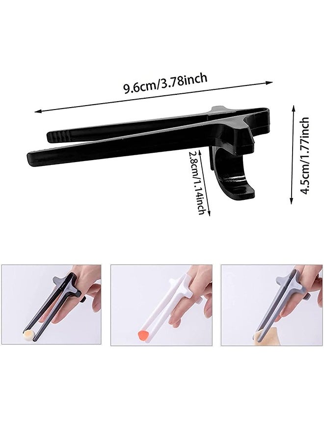 Generic - 4 Pcs Finger Chopsticks for Gamers, Snack Clips, Lazy Artifact Auxiliary Controller Food Tweezer for Gamer Controllers Accessories No Dirty Hands Finger Tongs - Image 1