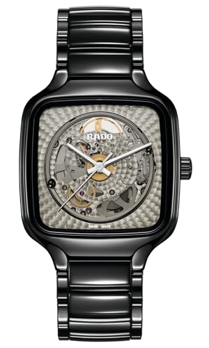 Rado New True SquareUnisexSwiss Automatic WatchHighTech CeramicSapphire Crystal 38mm - Image 1