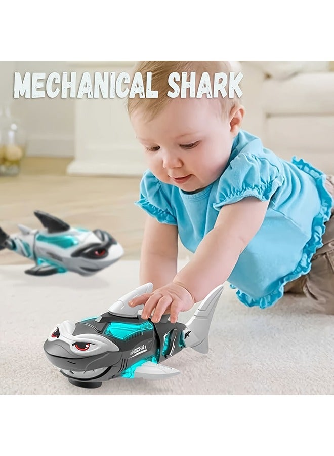 Simulation Electric Shark With Lights And Sounds (Not Included Electricity) - Image 2