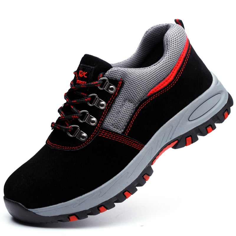 Spot Supply Of Labor Protection Shoes Men'S Steel Tote Anti-Smash Anti-Puncture Wear Lightweight Welder Non-Slip Wear-Resistant Shoes - Image 5