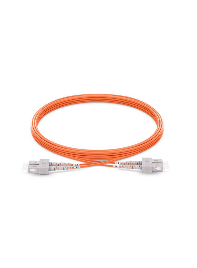 NIBEMINENT SC to Fiber Patch Cable Orange 